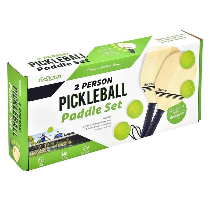Wood Pickle Ball Starter Kit