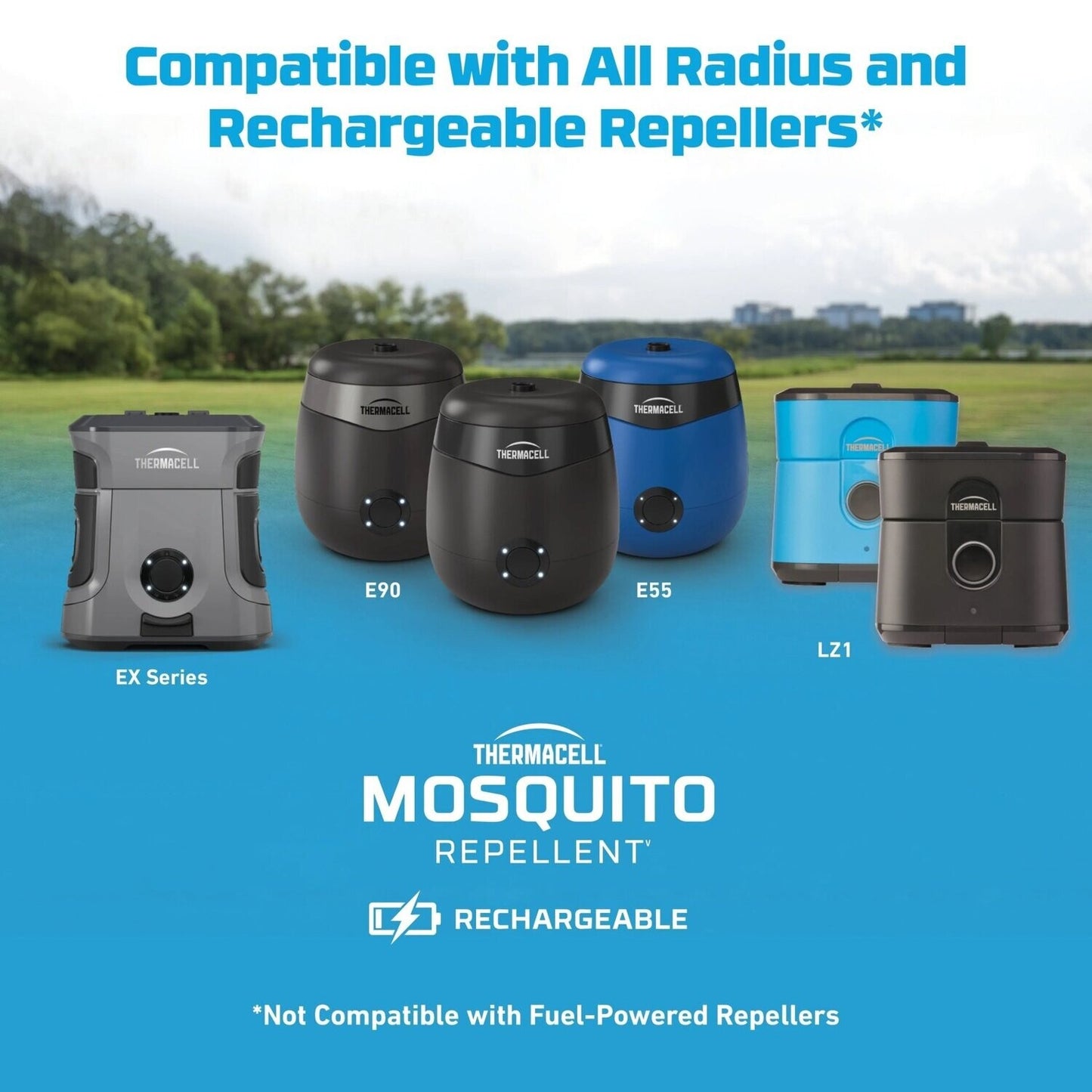 80 HR Rechargeable Mosquito Repeller Refill